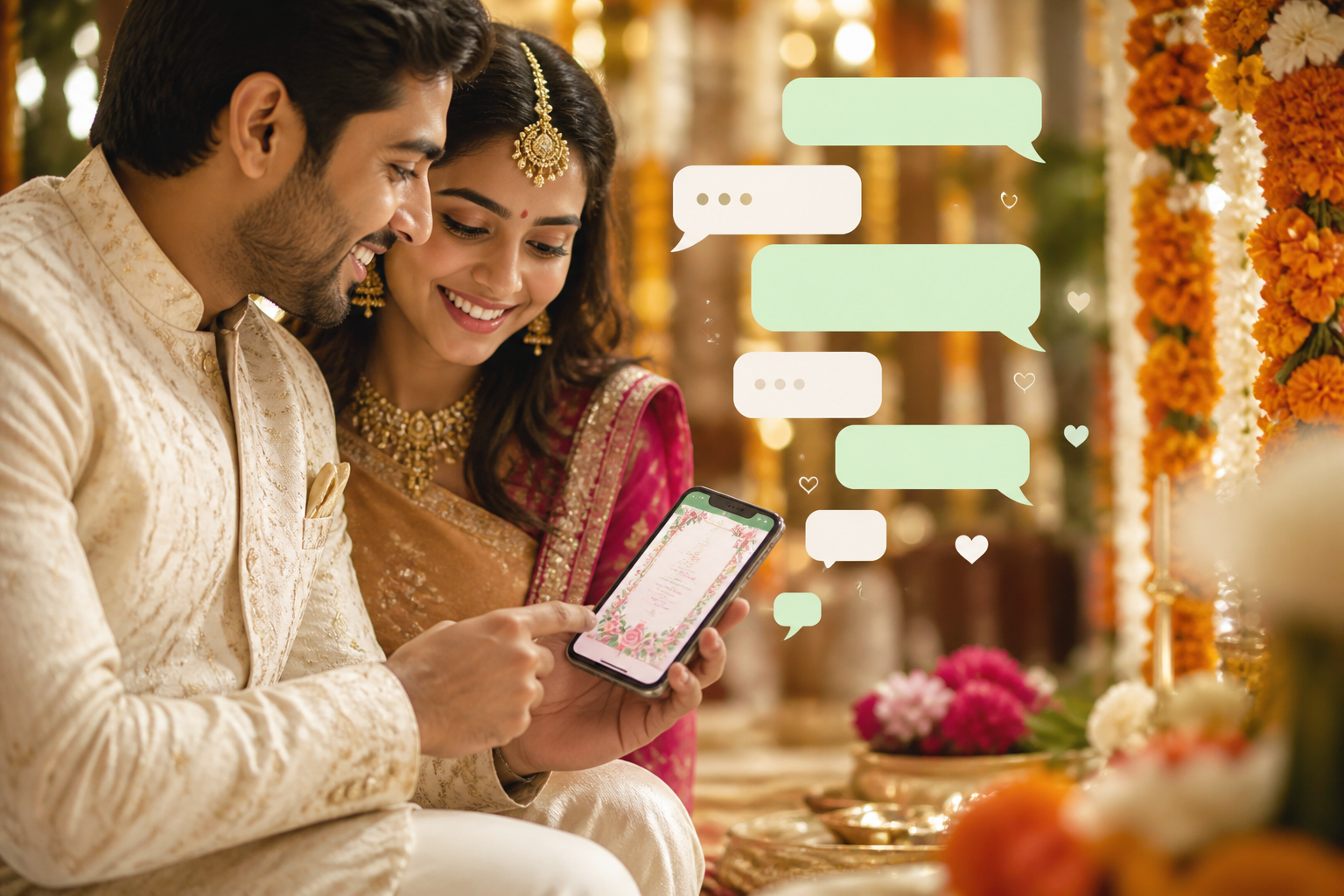 Digital Wedding Invitations India — WhatsApp, RSVP & What to Send First