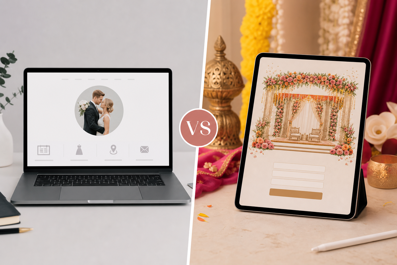 Zola vs Custom Indian Wedding Website: Which Should Desi Couples Choose in 2026?
