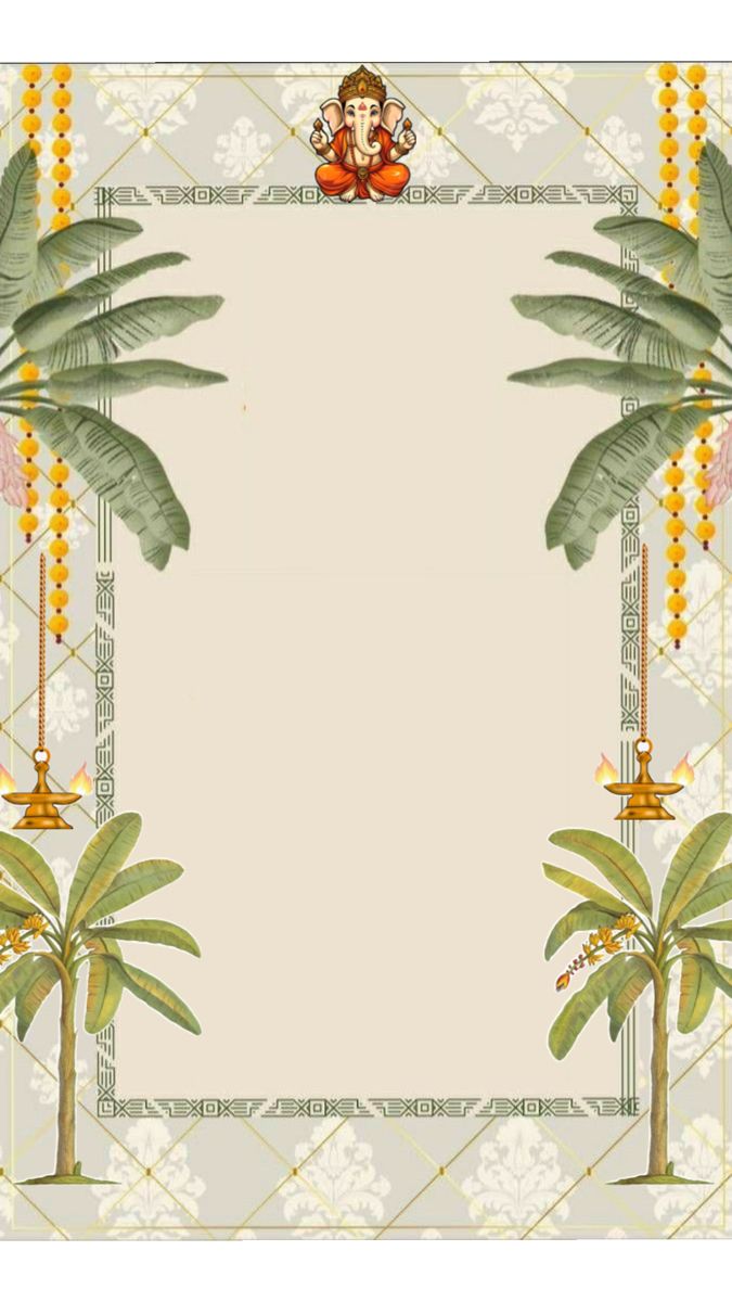 Wedding card template