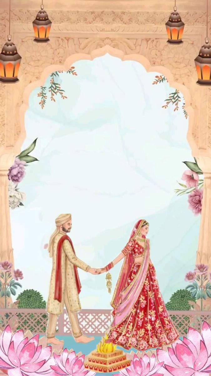 Wedding card template