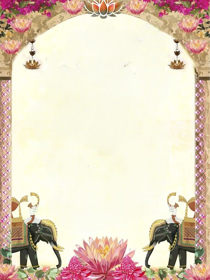 Wedding card template