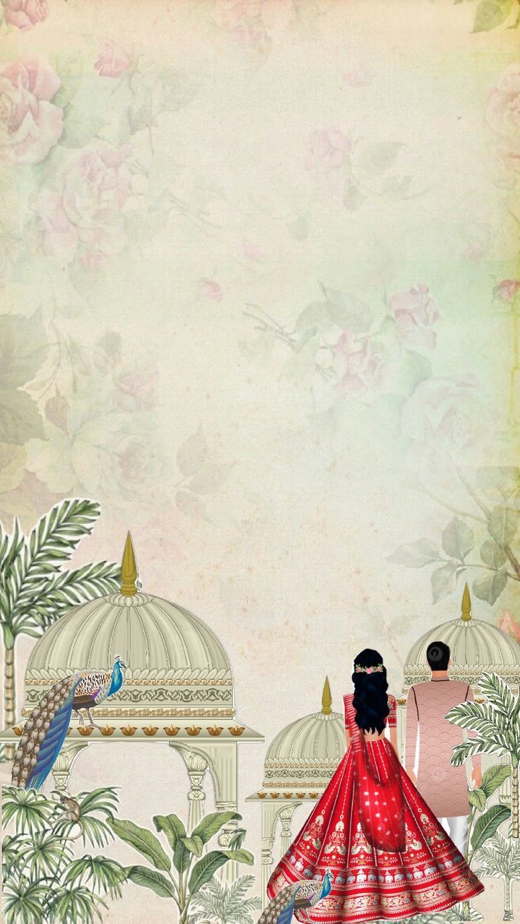 Wedding card template